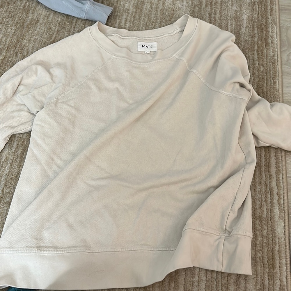 MATE beige sweatshirt